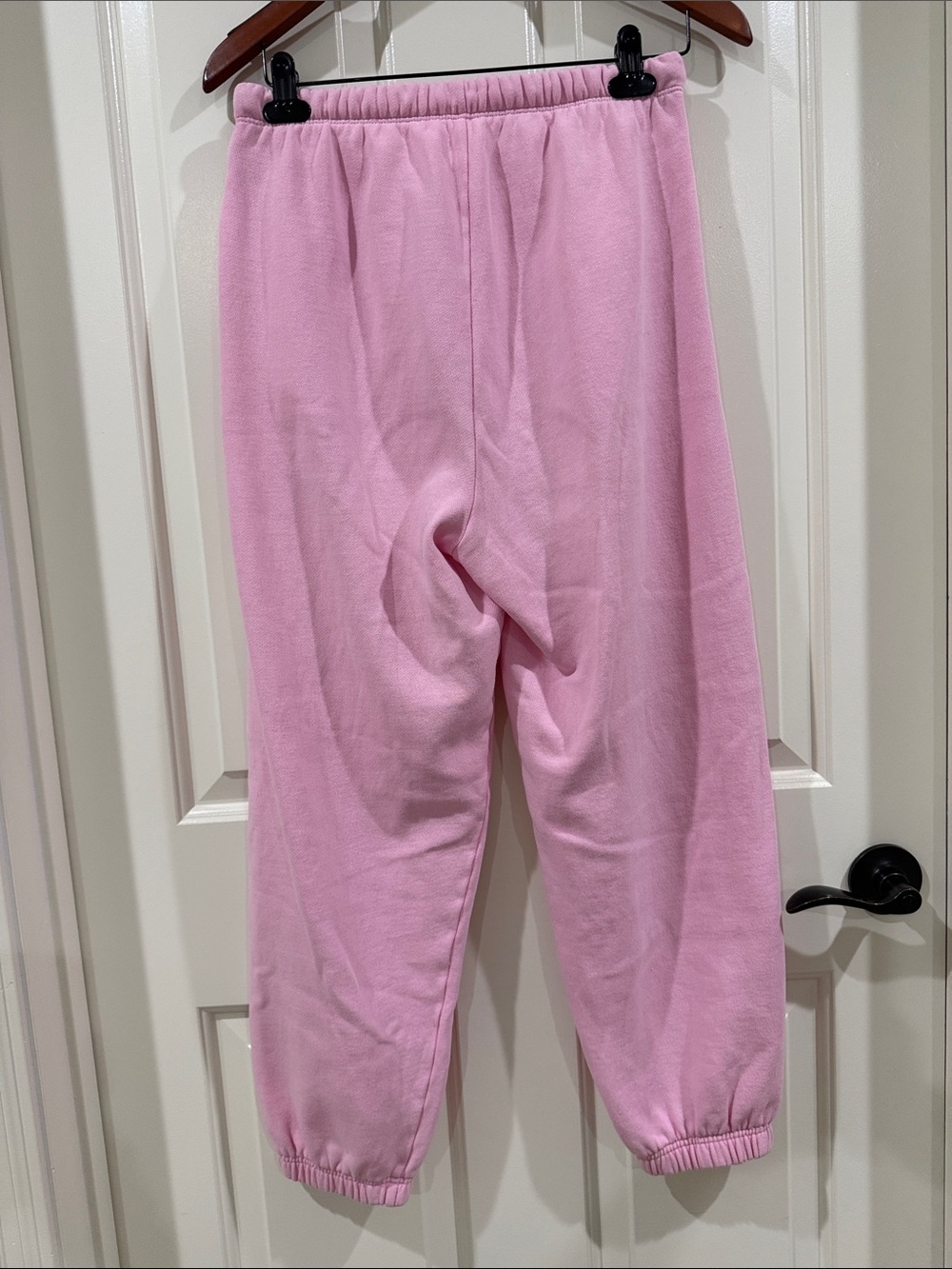 PINK & LoveShackFancy Pink Cozy Jogger Sweatpants - Picture 3 of 6